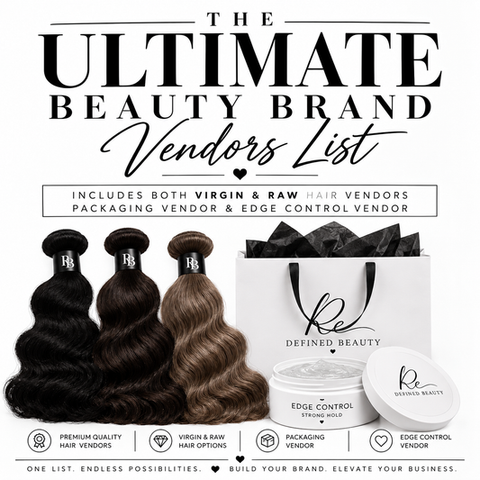 The Ultimate Beauty Brand Vendors List